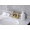 Kingston Brass KB4602BX 4-Inch Centerset Bathroom Faucet with Pop-Up Drain, Polished Brass KB4602BX - alternate 4